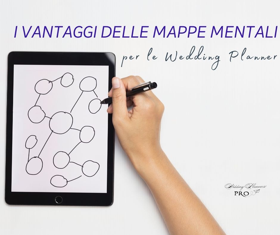 Tutti i vantaggi delle Mappe Mentali per una Wedding Planner
