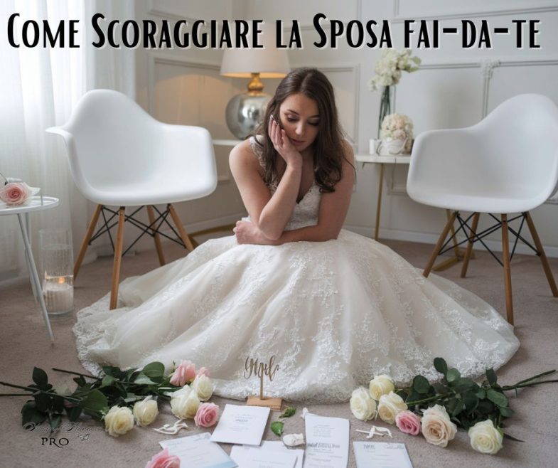 Come scoraggiare la Sposa fai da te: guida pratica per wedding planner