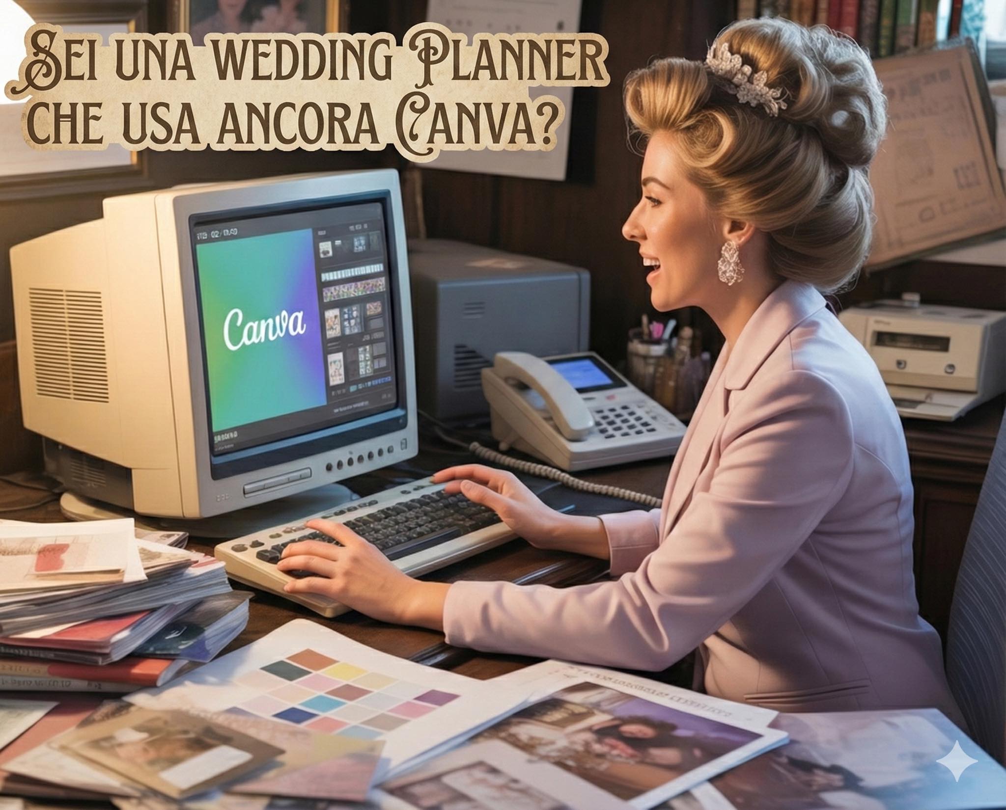 AI per wedding planner: perché Canva non basta più (e cosa cambia davvero nel wedding design)