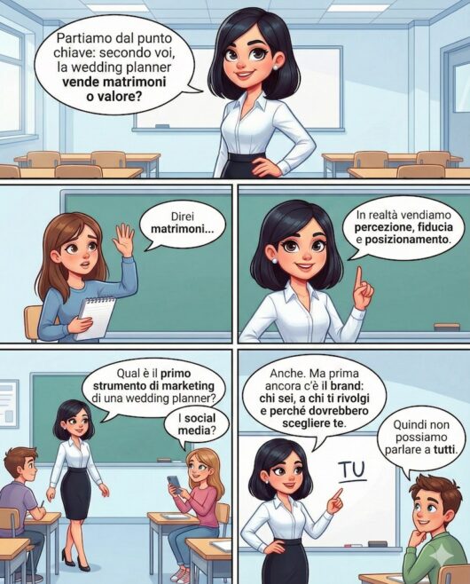 Marketing per Wedding Planner: la vera differenza tra chi lavora e chi resta invisibile