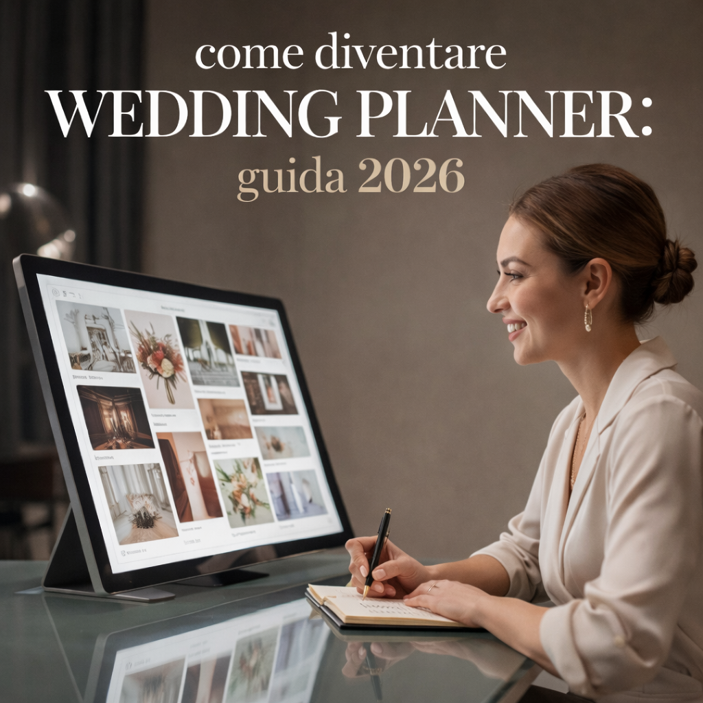 Come diventare wedding planner professionista in Italia: guida completa 2026